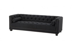 4251287746167 - Luxus Sofa 3 Sitzer Schwarz - Hotel Einrichtung