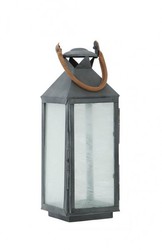 4251287747515 - Designer Deco Laterne Zink Finish 18 x 18 x H 67 cm - Luxus Laterne