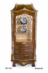 4251287748918 - Barock Vitrine 80 x 50 x H 185 cm - Edel & Prunkvoll