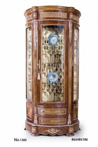 4251287748925 - Barock Vitrine 86 x 48 x H 186 cm - Edel & Prunkvoll