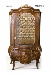 4251287748932 - Barock Vitrine 110 x 47 x H 193 cm - Barock MÃ¶bel