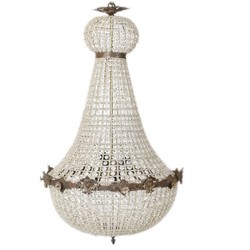 4251287751864 - Luxus Barock Decken HÃ¤ngeleuchte - Glas   Oxide