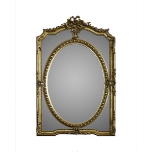 4251287756760 - Luxus Wandspiegel 80 x H 125 cm - Barock Spiegel