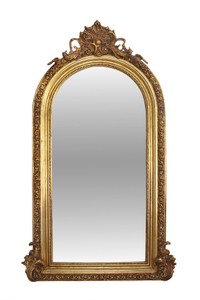 4251287756845 - Luxus Wohnzimmerspiegel Gold 110 x H 210 cm - Barock Spiegel