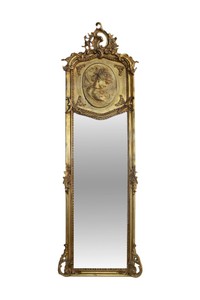 4251287756852 - Antikstil Spiegel 55 x H 160 cm