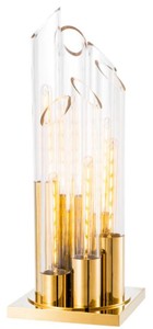 4251287757125 - Luxus Designer Tischleuchte 30 x 30 x H 80 cm - Limited Edition