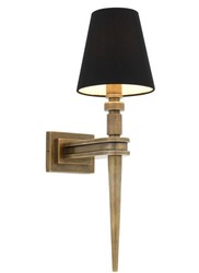 4251287760323 - Designer Messing Wandleuchte 15 x 235 x H 50 cm - Luxus Wandlampe