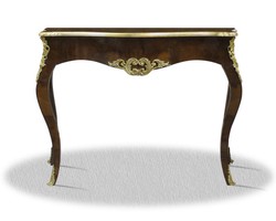4251287761566 - Barock Konsole Mahagonibraun Gold 100 x 40 x H 85 cm - Antik Stil MÃ¶bel