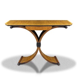 4251287761573 - Beistelltisch mit Schublade Braun 100 x 35 x H 85 cm - Luxus Beistelltisch 4251287761573 - Beistelltisch mit Schublade Braun 100 x 35 x H 85 cm - Luxus Beistelltisch