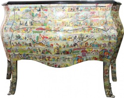 4250427833187 - Barock Kommode Comic 120cm