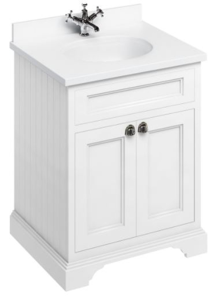 4251287763485 - Luxus Waschschrank   Waschtisch mit Marmorplatte und 2 TÃ¼ren - Hotel MÃ¶bel