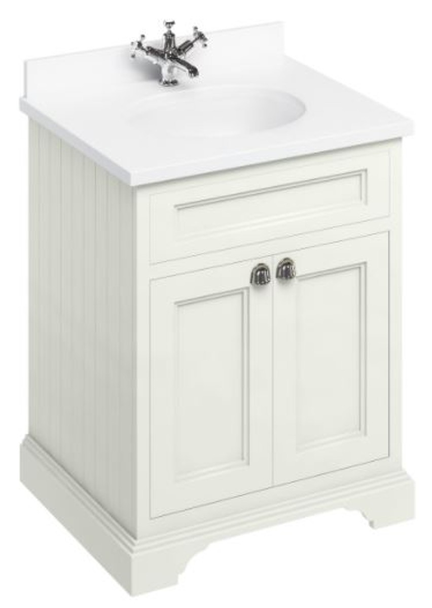 4251287763478 - Luxus Waschschrank   Waschtisch mit Marmorplatte und 2 TÃ¼ren - Hotel MÃ¶bel