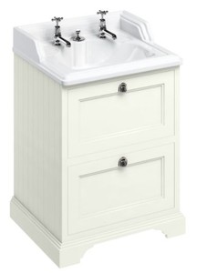 4251287763560 - Keramik Waschschrank mit 2 Schubladen - Luxus Waschtisch