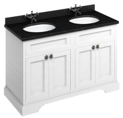 4251287763782 - Doppel Waschschrank   Waschtisch mit Granitplatte und 4 TÃ¼ren - Hotel MÃ¶bel