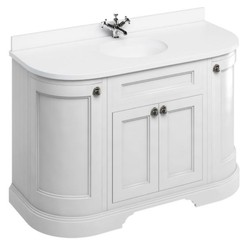 4251287763911 - Waschschrank   Waschtisch mit Marmorplatte und 4 TÃ¼ren 134 x 55 x H 93 cm