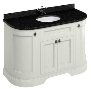 4251287763935 - Waschschrank mit Granitplatte und 4 TÃ¼ren - Antik Stil Waschtisch