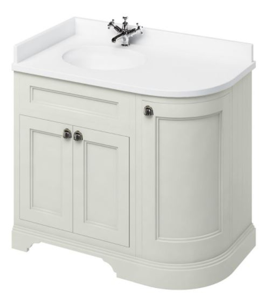 4251287764086 - Waschschrank   Waschtisch mit Marmorplatte und 3 TÃ¼ren - Hotel Restaurant MÃ¶bel