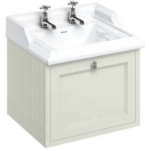 4251287764260 - Luxus HÃ¤nge-Waschschrank mit Schublade - Antik Stil Waschtisch