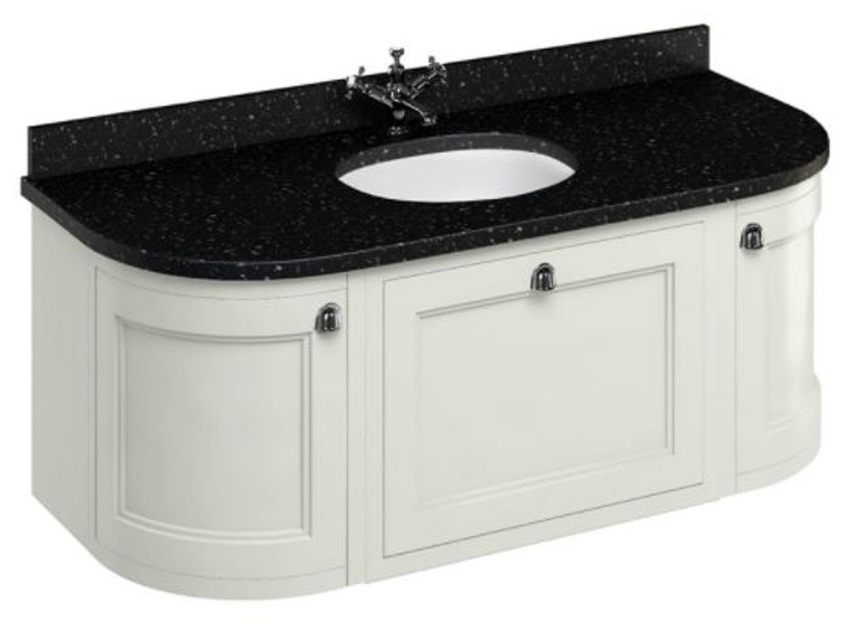 4251287764444 - Luxus HÃ¤nge-Waschschrank   Waschtisch 134 x 55 x H 59 cm - Hotel Restaurant MÃ¶bel