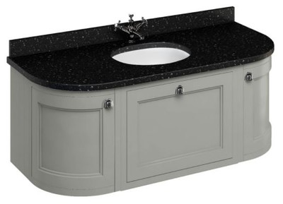 4251287764437 - Luxus HÃ¤nge-Waschschrank   Waschtisch 134 x 55 x H 59 cm - Hotel Restaurant MÃ¶bel