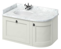 4251287764567 - HÃ¤nge-Waschschrank mit Marmorplatte Schublade und TÃ¼r - Limited Edition