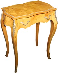 4251287765045 - Barock Beistelltisch Modell Mahagoni hellbraun 59 x 73 cm - Barock Telefontisch