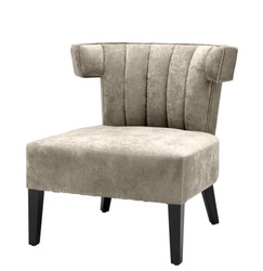 4251287765540 - Luxus Sessel Grau Schwarz - Designer MÃ¶bel