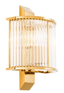 4251287766585 - Luxus Wandleuchte Gold 205 x 12 x H 30 cm - Designer Wandlampe
