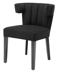4251287766981 - Luxus Esszimmerstuhl Schwarz - Designer MÃ¶bel