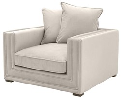 4251287767551 - Designer Hotel Sessel Grau - Luxus Kollektion