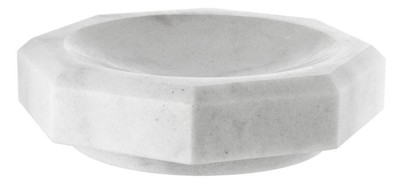 4251287767698 - Designer Marmor Schale WeiÃ 25 x 25 x H 7 cm - Luxus QualitÃ¤t