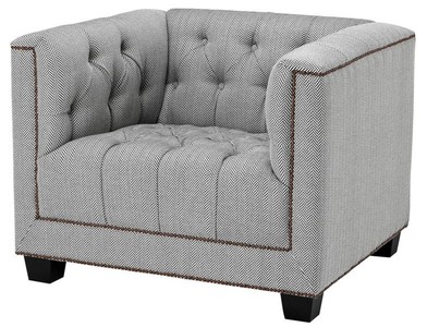 4251287767940 - Luxus Designer Hotel Sessel Grau - Luxus Hotel MÃ¶bel