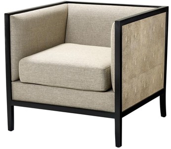 4251287768015 - Luxus Sessel Grau - Designer Hotel MÃ¶bel