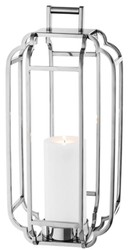 4251287768107 - Luxus Kerzenleuchter Silber 25 x 25 x H 55 cm - Hotel Accessoires