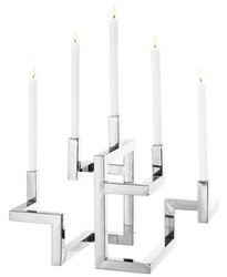 4251287768169 - Luxus Edelstahl Kerzenhalter   KerzenstÃ¤nder 5-armig - Luxus Hoteleinrichtung