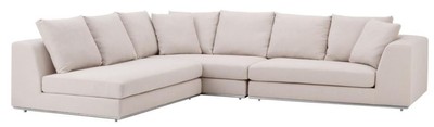 4251287768619 - Luxus Sofa Naturfarbig - Designer Ecksofa