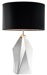 4251287768824 - Designer Tischleuchte Nickel Finish - Luxus Kollektion