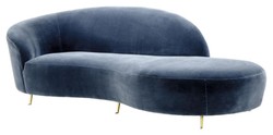 4251287770117 - Designer Sofa Blau 248 x 104 x H 74 cm - Luxus Kollektion