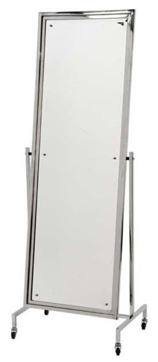 4251287770353 - Luxus Edelstahl Standspiegel 63 x H 171 cm - Designer Spiegel