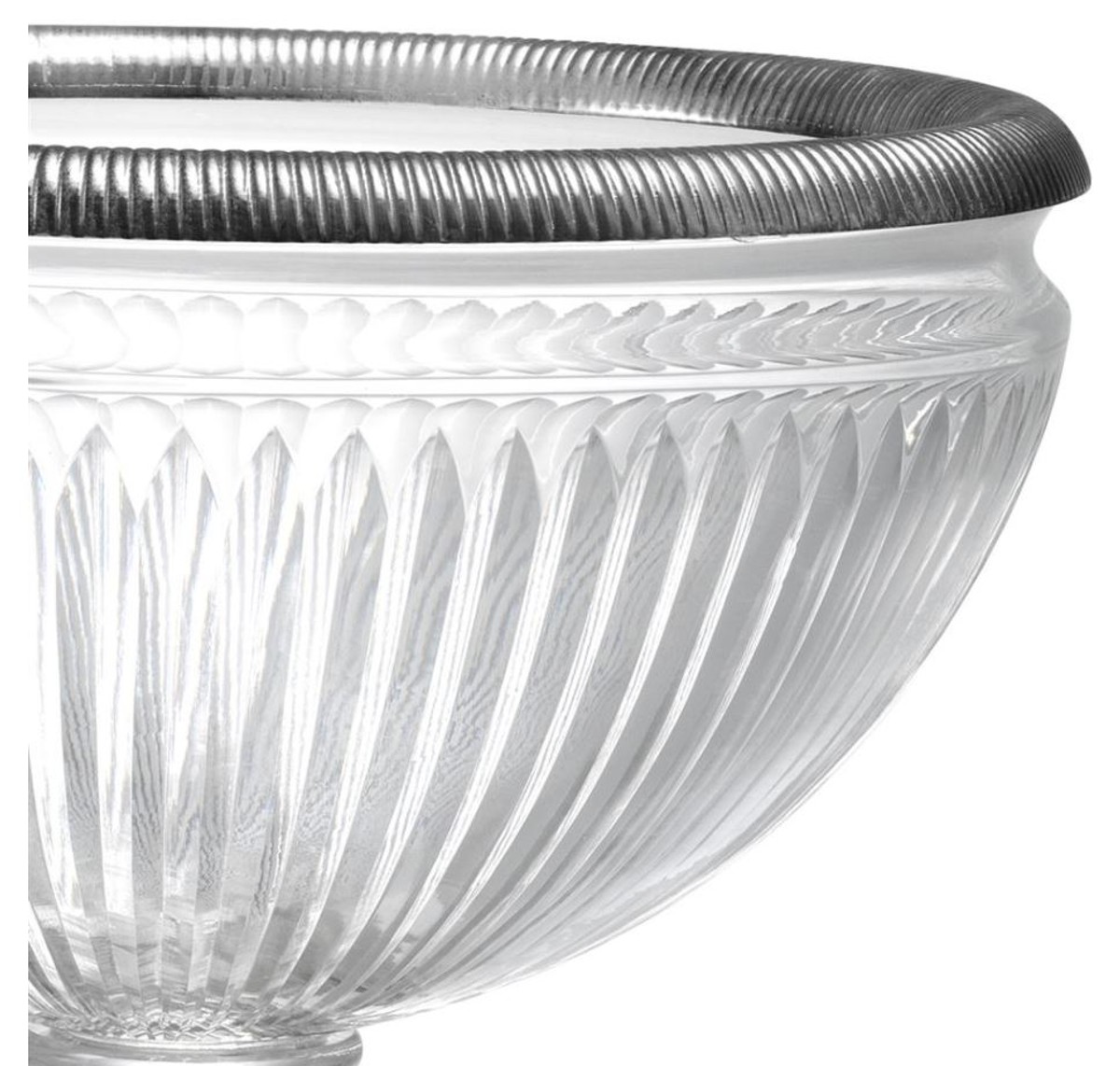 Casa Padrino luxury glass bowl Ø 36.5 x H. 22.5 cm - Decorative