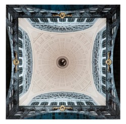 4251287770865 - Bild Central Station auf Alu Dibond 120 x H 120 cm - Luxus Accessoires