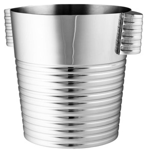 4251287771312 - Designer Edelstahl WeinkÃ¼hler mit 2 Griffen - Hotel Kollektion