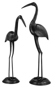 4251287771442 - Luxus Bronzefiguren StÃ¶rche 2er Set - Edel & Prunkvoll