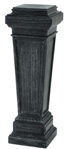 4251287771466 - Designer SÃ¤ule   Beistelltisch 38 x 38 x H 114 cm - Luxus MÃ¶bel Grau