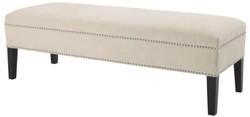 4251287772012 - Luxus Sitzbank Naturfarbig 140 x 50 x H 45 cm - Designer MÃ¶bel