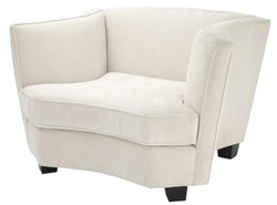 4251287772029 - Luxus Sessel Naturfarbig 1185 x 97 x H 74 cm - Hotel Kollektion