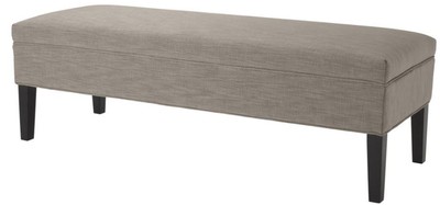 4251287772104 - Designer Sitzbank Hellbraun 140 x 50 x H 45 cm - Luxus MÃ¶bel