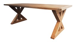 4251287772227 - Luxus Massivholz Esstisch - Eiche - 200 cm x 100 cm x H78 cm - Schwere Ausführung 4251287772227 - Luxus Massivholz Esstisch - Eiche - 200 cm x 100 cm x H78 cm - Schwere Ausführung