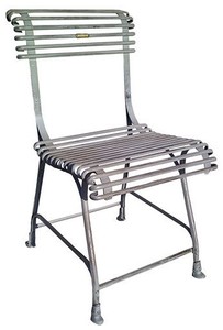 4251287773231 - Gartenstuhl aus Schmiedeeisen - alle Farben - 44 cm x 50 cm - Luxus Gartenmöbel 4251287773231 - Gartenstuhl aus Schmiedeeisen - alle Farben - 44 cm x 50 cm - Luxus Gartenmöbel