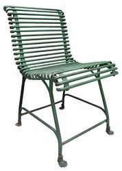 4251287774252 - Gartenstuhl aus Schmiedeeisen - Verschiedene Farben - Jugendstil Garten Möbel 4251287774252 - Gartenstuhl aus Schmiedeeisen - Verschiedene Farben - Jugendstil Garten Möbel